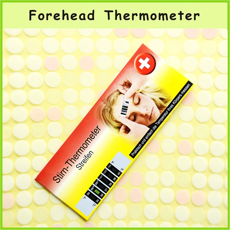 Oem Liquid Crystal Forehead Temperature Indicator Sticker Buy