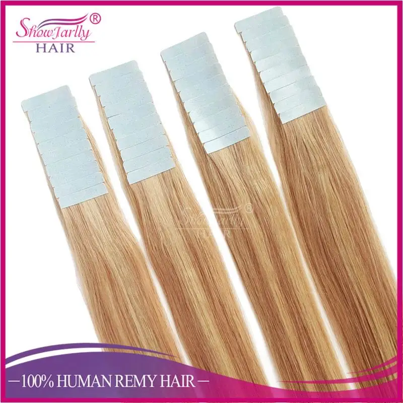 Strong Invisible Skin Weft Tape On Hair Extension Double Sided