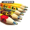 Personalized Cute Hexagonal Multicoloured Coloured Pencil Jumbo Multi Color Wood Pencil Magic MultiColor Pencil