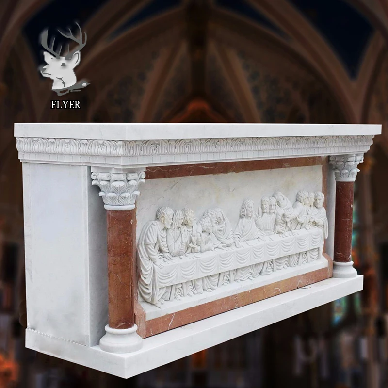 Catholic Reglious Church Altar White Marble Altar Table - Buy Church