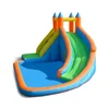Inflatable water slide, home use inflatable water slides jumping house, durable material blue inflatable pool