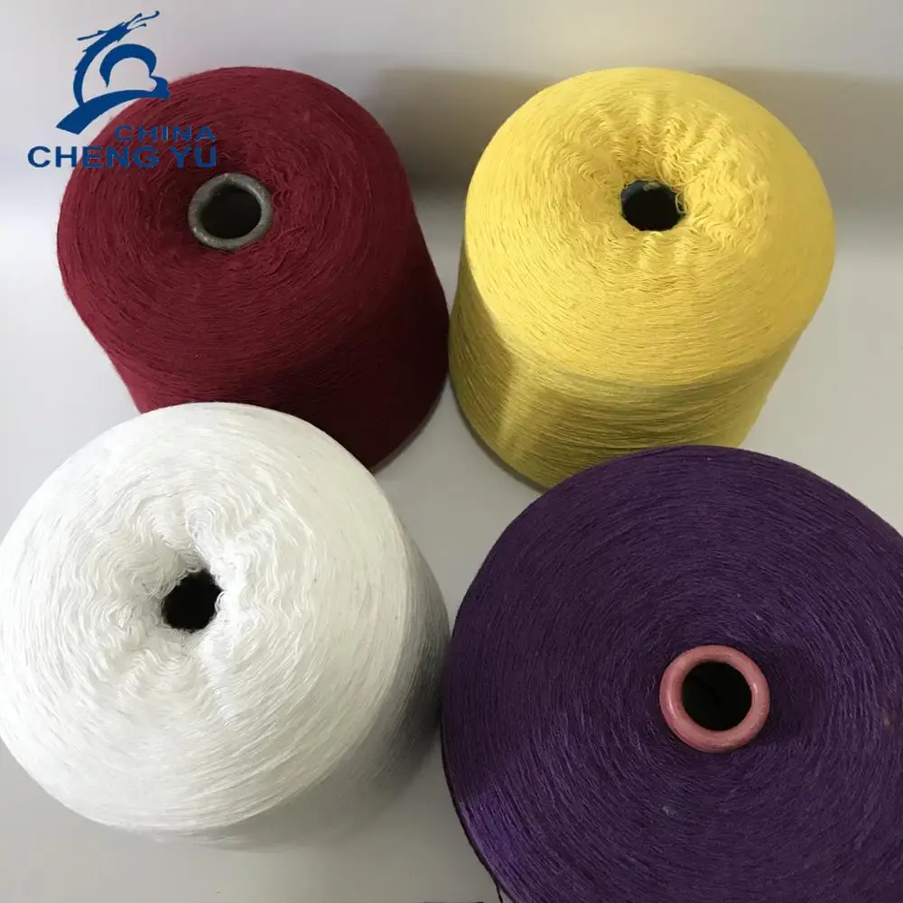 Wholesale Eco Polyester Cotton Acrylic Blended Spun Yarn Melange