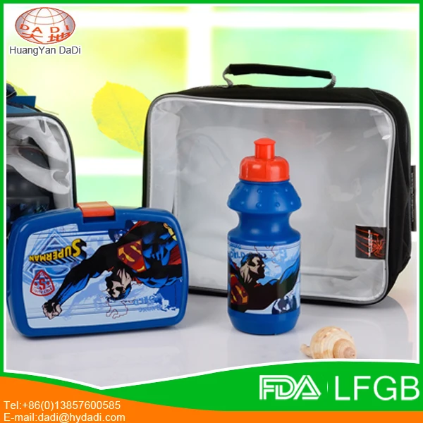 school bag with lunch bag