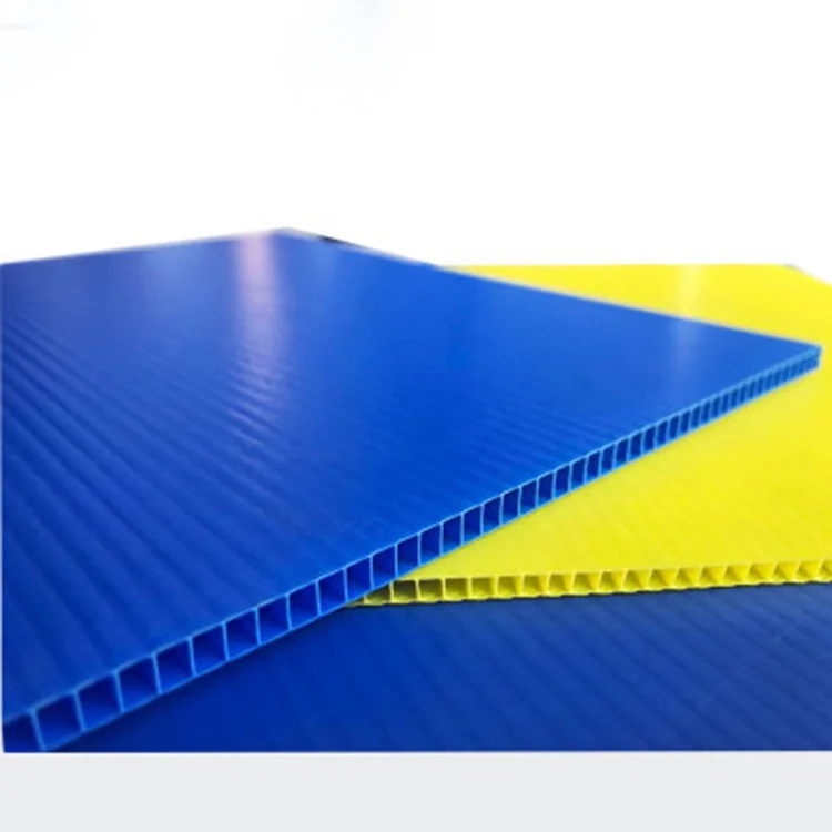 Pp Hollow Uv Resistant 4x8 Corrugated Plastic Sheet 3mm Lowes Coroplast ...