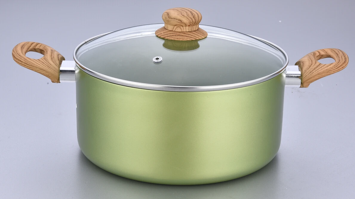 Pressed Olivegreen Nonstick Coating Titanium Cookware Buy Cookware