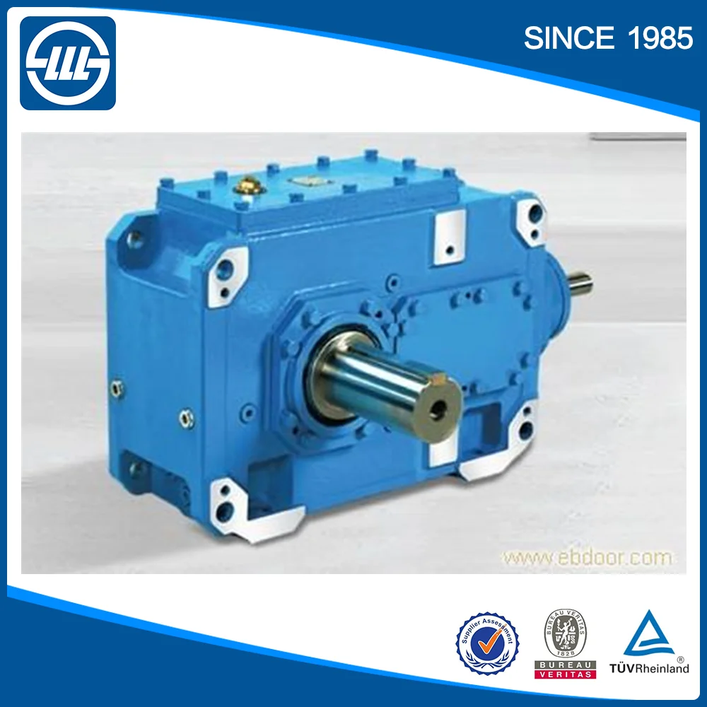 B Series Helical Gear Reducer For Wind Turbine Gearbox Large Torque ...