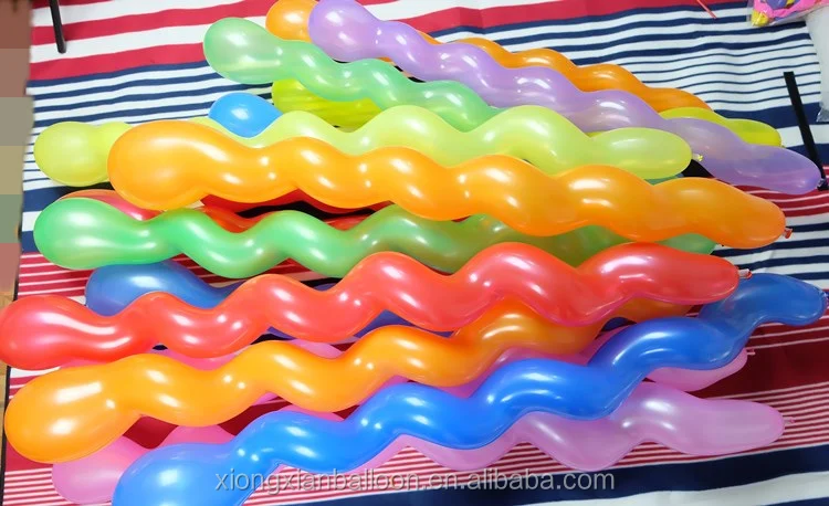 high quality latex screw balloon