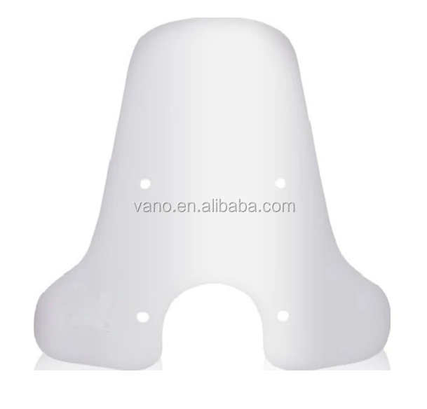 vespa GTS 300 motorcycle windshield clear wind protection