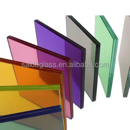عالية الجودة وأفضل الأسعار سلامة الزجاج 6 ملليمتر 8 ملليمتر 10 ملليمتر 12 ملليمتر مغلفة زجاج ملون وواضح