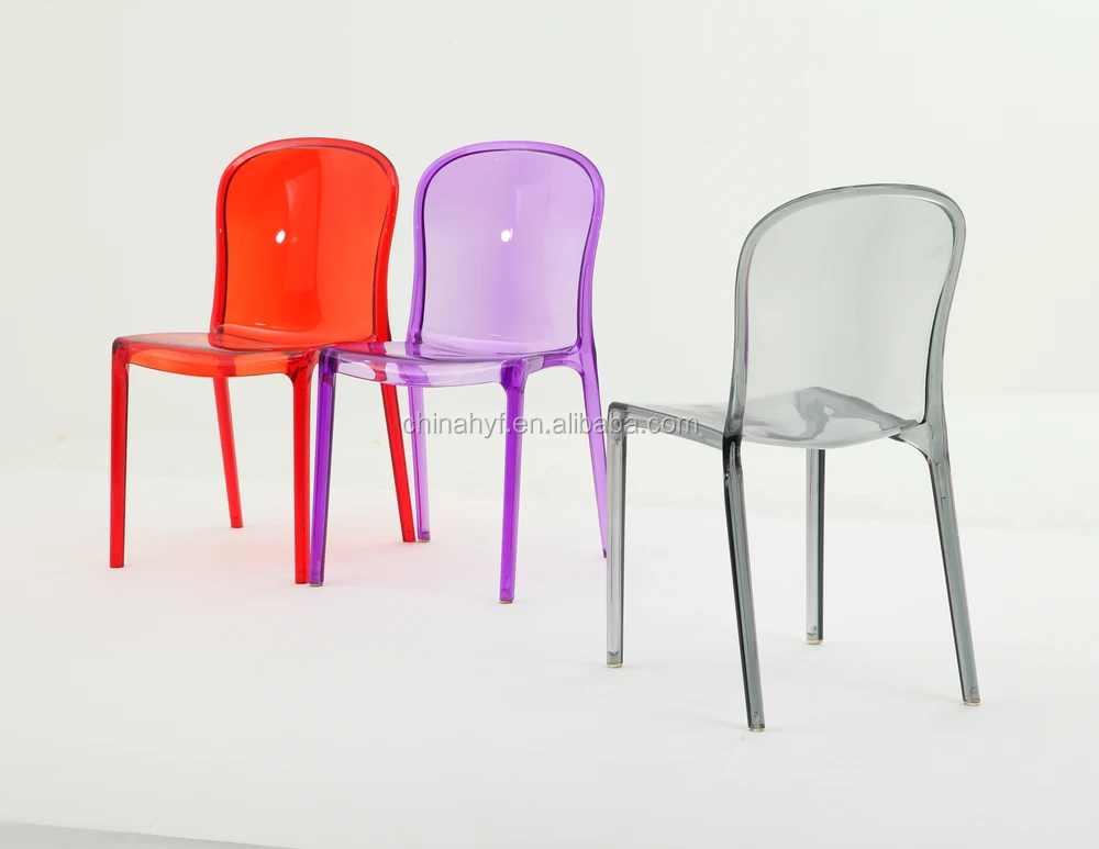 Wholesale Transparent Acrylic Plastic Chair For Dining /office Pc111a