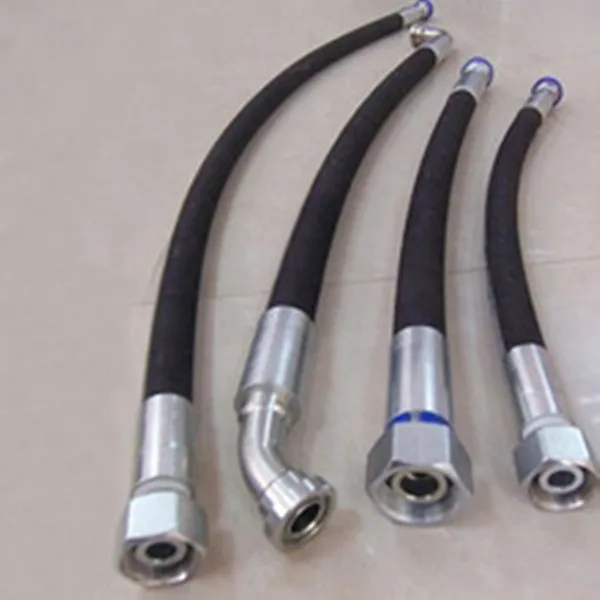 High Pressure Rubber Hose With NPT fittings