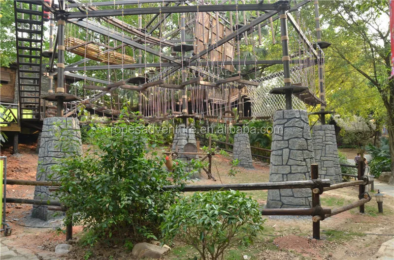 Petualangan Perlengkapan Taman Bermain Tali Kursus Desain Rintangan Luar Ruangan - Buy Petualangan Peralatan Taman Bermain,Tali Desain Saja,Outdoor Rintangan Product On Alibaba.com