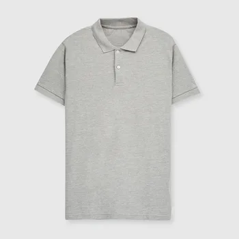 mens grey polo shirt