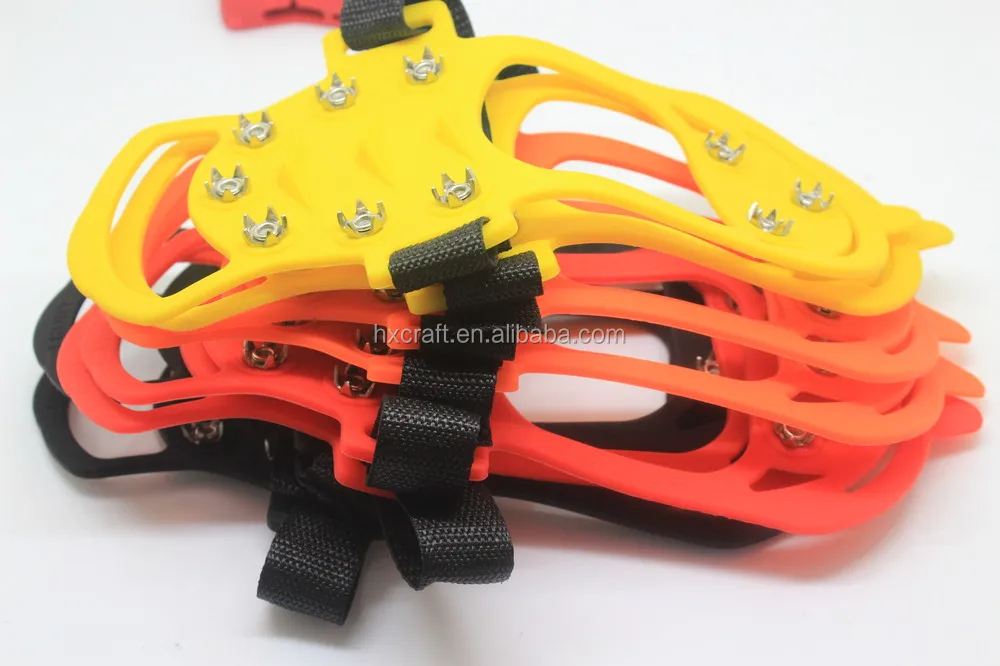 spiked ice shoes