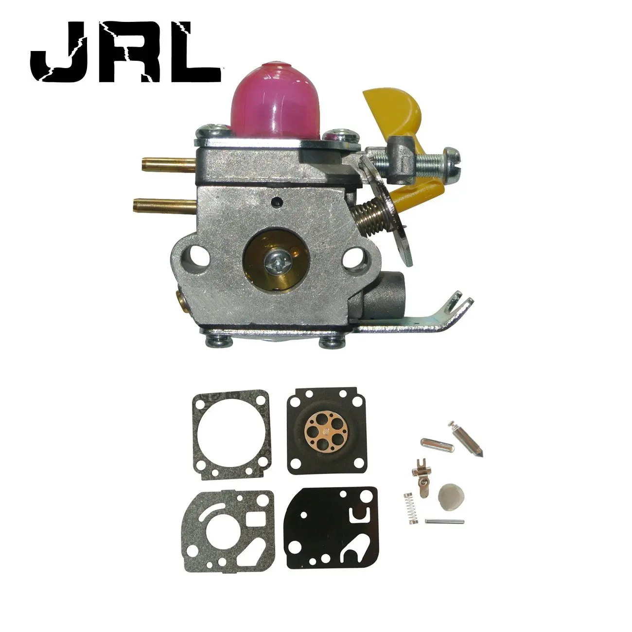 JRL Carburetor With Diaphram Repair Kit For Craftsman Poulan Weedeater ZAMA C1U-W18