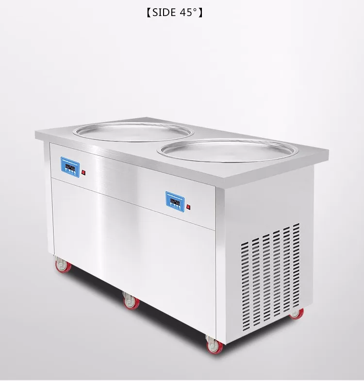 Homemade Ice Cream Rolls Maker/ice Cream Cold Plate/ Round Pan Icecream