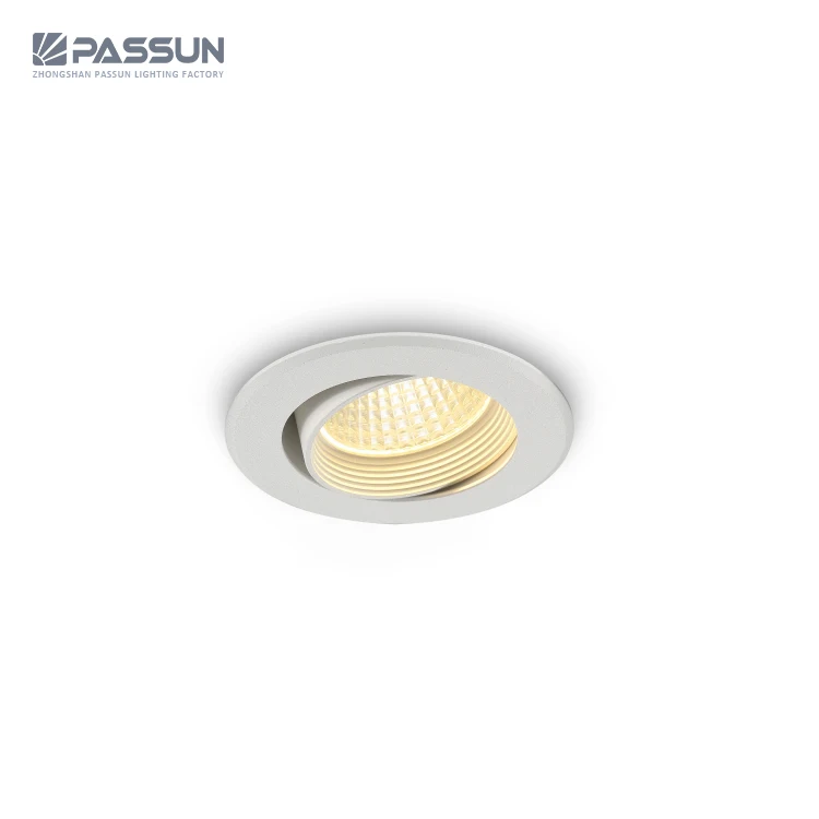 Modern style warm white spotlight 38 degree beam angle indoor home beautiful decorative led recessed spot light