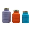Telescopic Collapsible Silicone Sports Water Bottle for outing