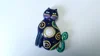 resin doorbell switch;bule cat doorbell push button switch;LED doorbell switch