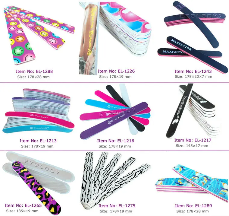 Professional Deluxe Half Moon Zebra Nail File Buy Zebra Nail File