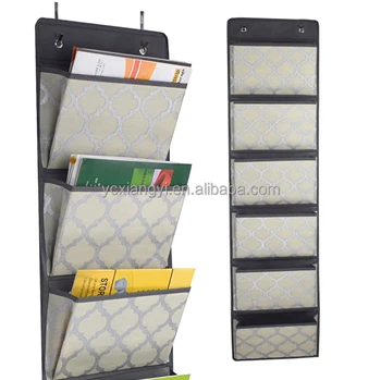 Over The Door Storage Pocket Chart Wall File Organizer Over The Door Storage Pocket Chart Wall File Organizer