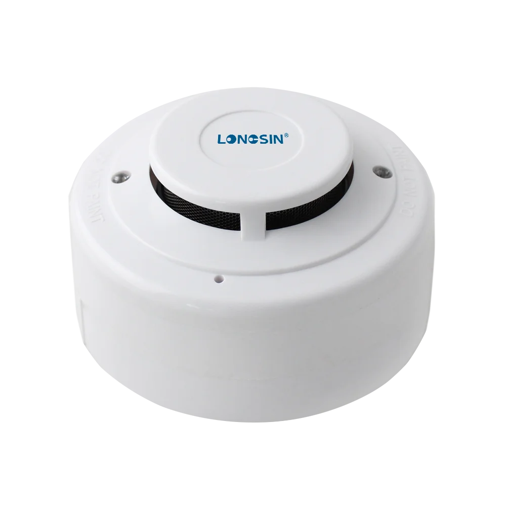 Longsin Conventional Network Smoke Detector,Photoelectric Smoke Alarm