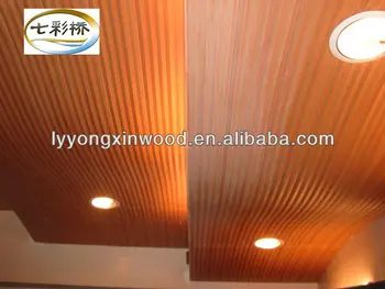 Wpc Greener Wood Ceiling And Grill Ceiling Easy Installation Buy Wpc Decorative Materials Wpc Ceiling Interior Wall Design Material Product On