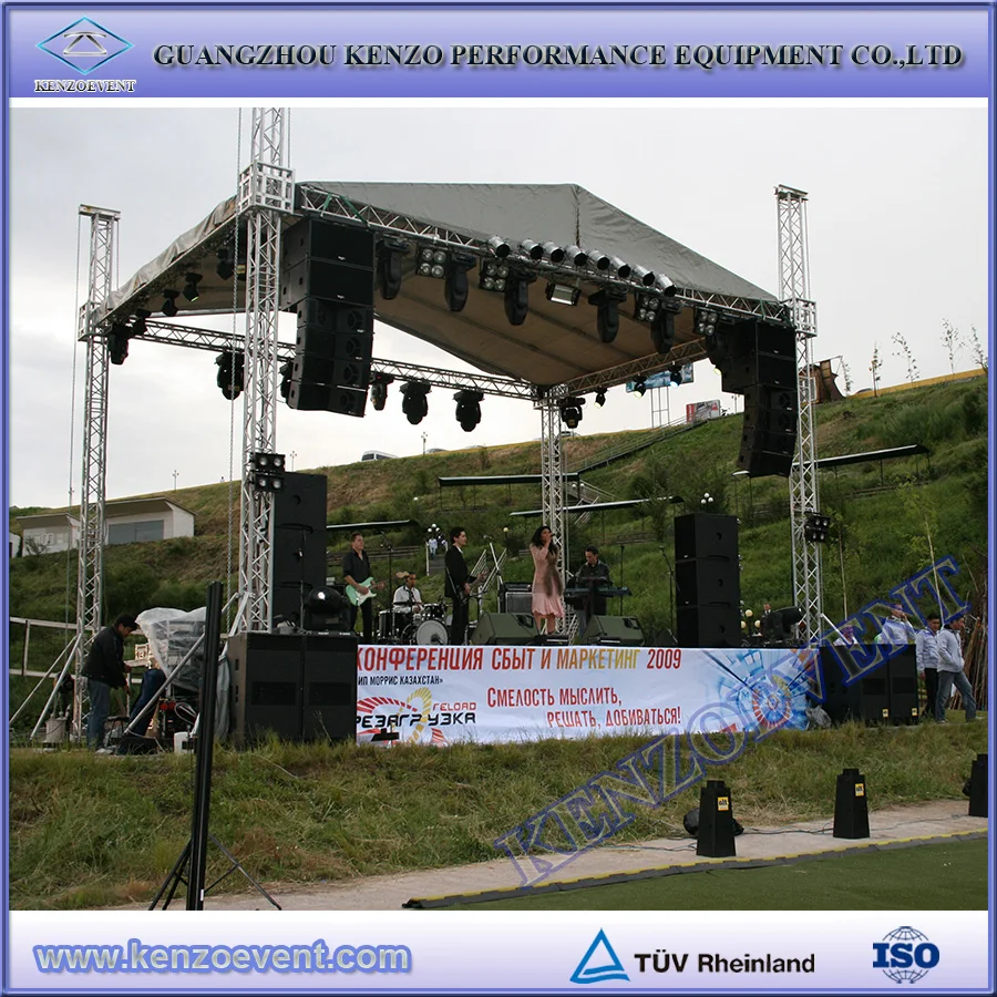 Outdoor Stage Truss Pa Sound System Staging Sound Systems Buy Sound