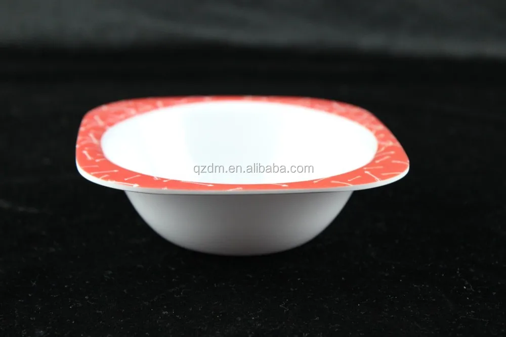 Cute useful with handle melamine kids bowl