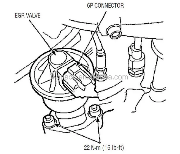 Egr Vacuum Solenoid Valve For Vw Audi Ford Oem No.1h0906283a - Buy Egr ...