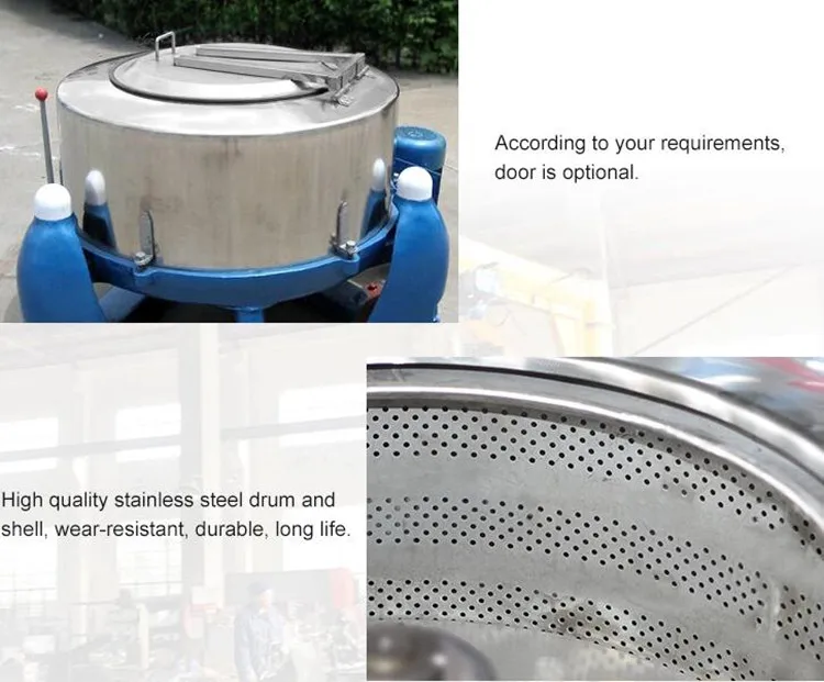 Various capacities  CE approved centrifuge dehydration machinery  dewatering machine spin dryer