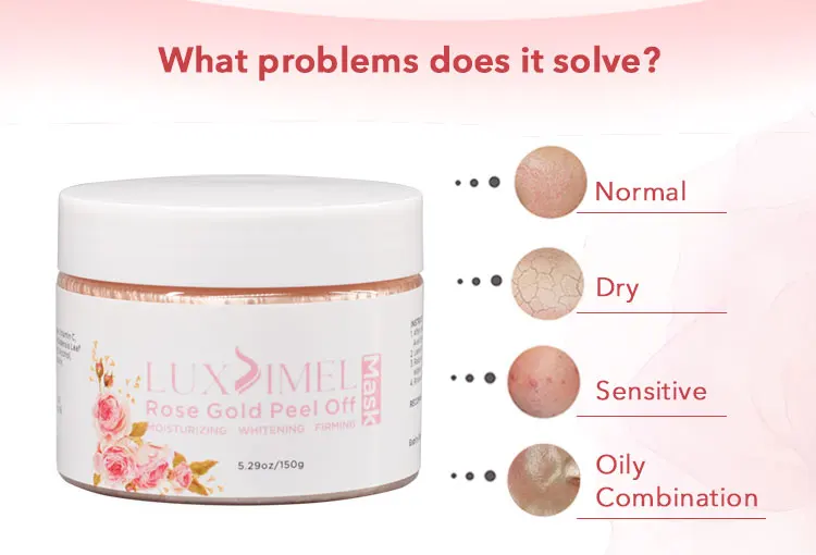 02rose peel off mask