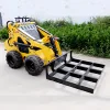 mini self dumper with skid steer loader hy380