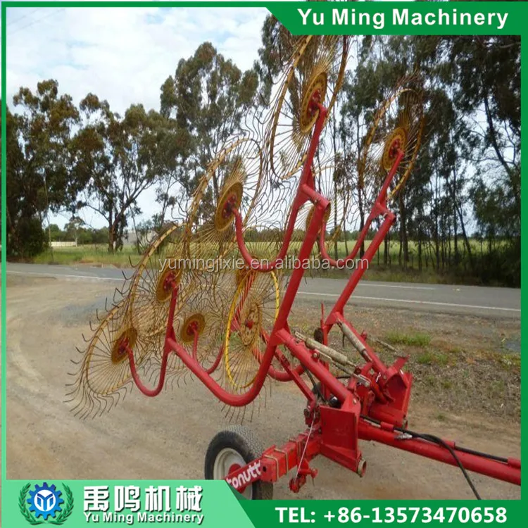 New Rotary Rake / Hay Tedder Rake / Hay Rake For Sale Buy Disc Rake