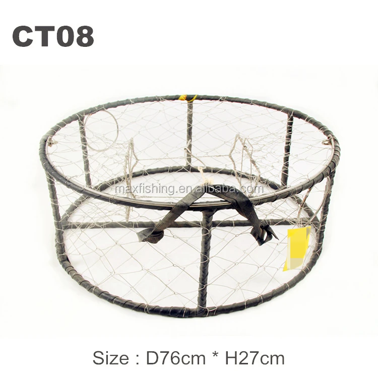 Other Fishing Sporting Goods THREE Heavy Poly Mesh Crab Bait Bags with Stainless Steel Clip Crab Bag