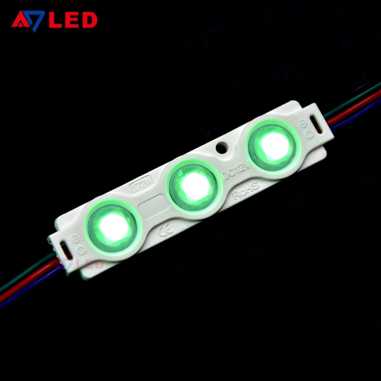 wholesale 20pcs per string sequential grb 3 chips 5050 led smd module for light box signage