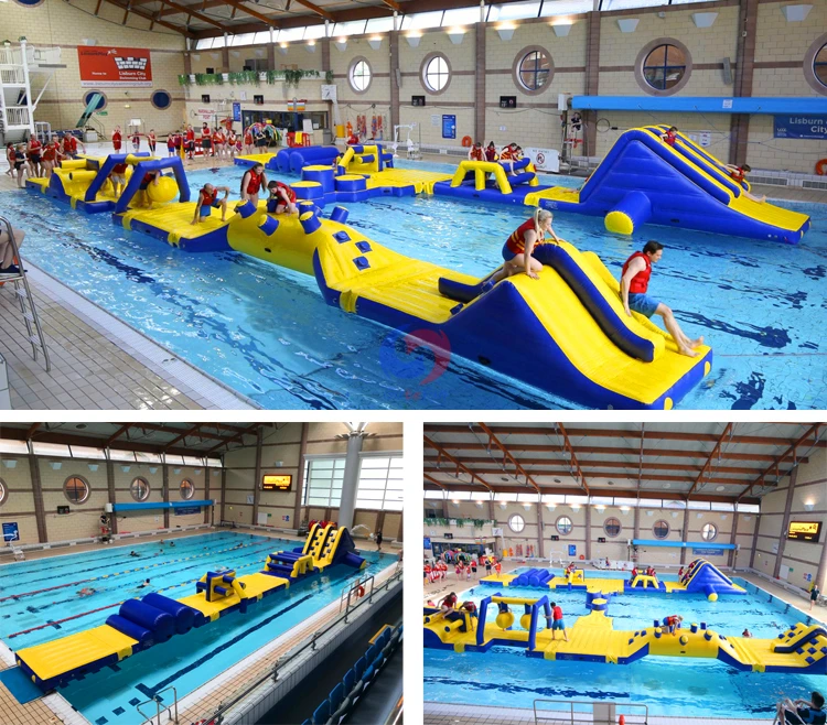 Pool Inflatable Water Obstacle Course For Sale Buy Inflatable Water