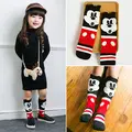 2pcs Toddler Baby Girl Kids Xmas minnie mouse High Knee Socks 0 6Y