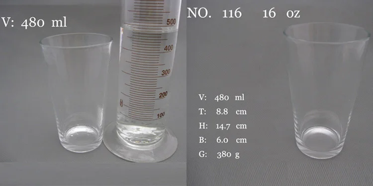 2015 hight quality 16oz drinking customized pint glass tumbler with decal beer glass water glassware