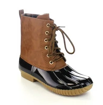 lace bean boots