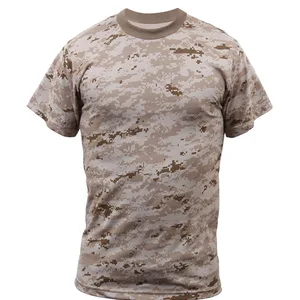 Military Camouflage T-Shirt Camo Crewneck Tee Short Sleeve T Shirt Wholesale Military Camouflage T-Shirt Camo Crewneck Tee Short Sleeve T Shirt Wholesale