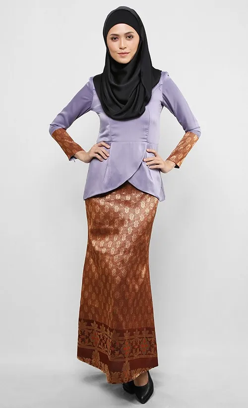 2019 High quality Malaysia  Baju  Kurung  for women fashion 