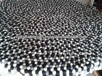 Filzkugel Teppich Buy Wollknauel Teppich Nepal Filz Teppich