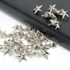 Apparel Sewing DIY Star Metal Studs Punk Jewelry Shoes Bags Leather Belt clothes Garment Rivet Accessories