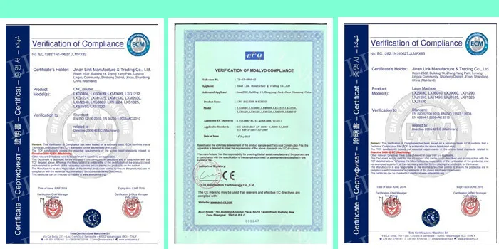 Cost effective cnc router china / LINKCNC 1300*2500mm wood cut machine LXM1325