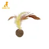 Amazon Hot sale Creative Cat Snack Bite Cat Play Toy Ball With Feather