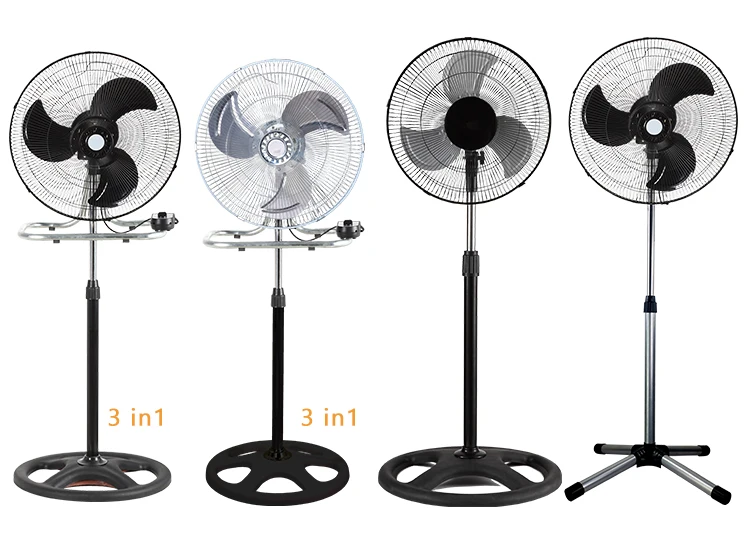 Whisper Quiet Portable Oscillating Pedestal Floor Fan 20 Inch