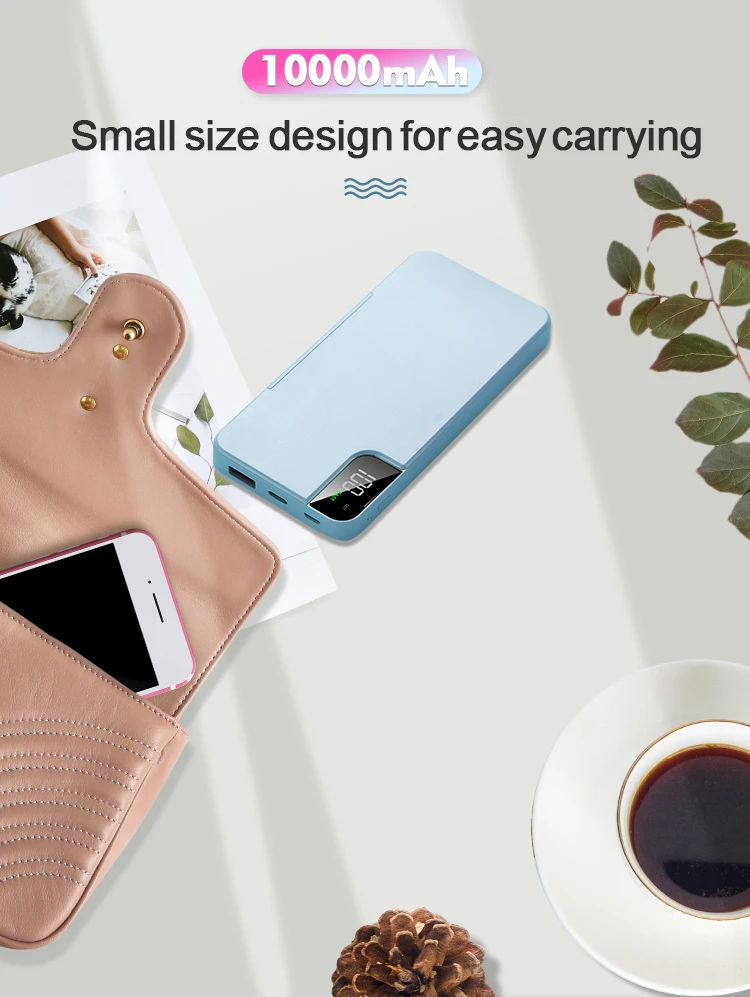 Promotional Products 2019 Portable With Mobile Phone Holder Qc3.0 Quick Charge Power Banks For Android Phone - ANKUX.COM