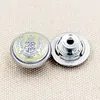 Custom made epoxy zinc alloy jeans buttons