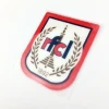 China Factory Custom Garment Accessories 3d Flocking Patches Heat Transfer Logo Label